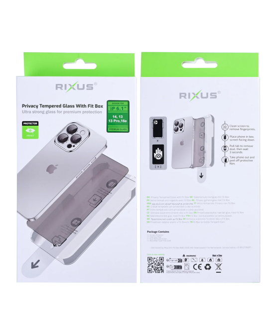 iPhone 13 / 13 Pro / 14 / 16e / 17e Clear HD panssarilasi