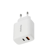 45W USB-A + USB-C -pikalaturi (Fairplay)