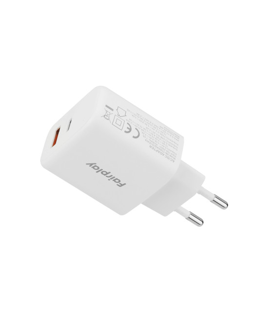 45W USB-A + USB-C -pikalaturi (Fairplay)