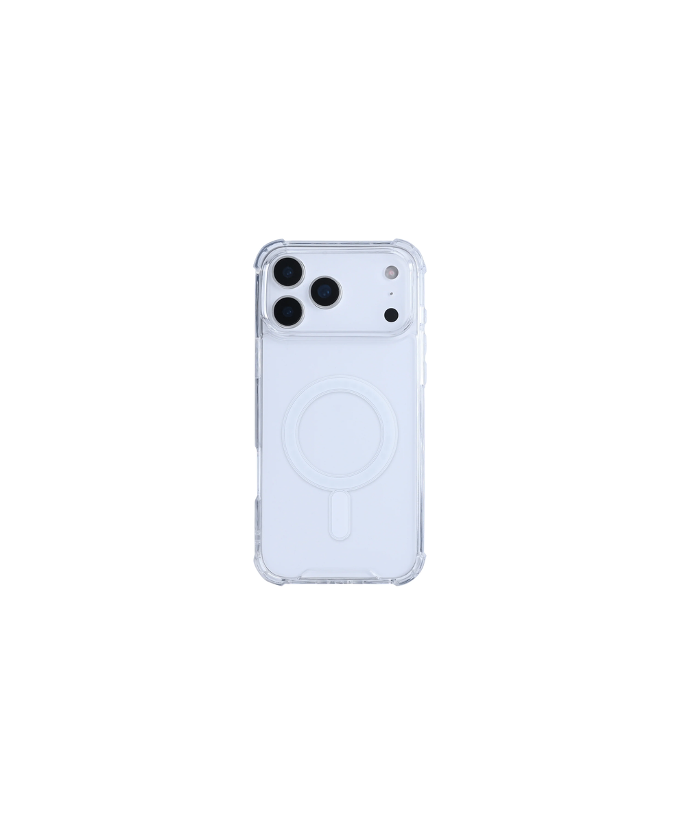 iPhone 17 Pro -läpinäkyvä MagSafe-suojakuori (Rixus)