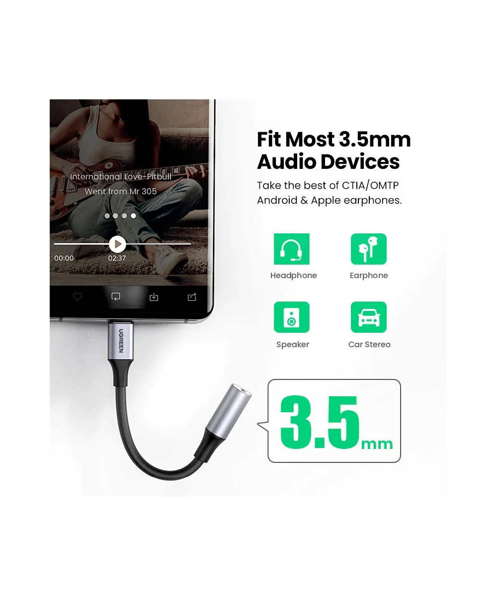 USB-C - 3,5mm audioadapteri