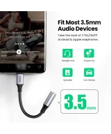 USB-C - 3,5mm audioadapteri