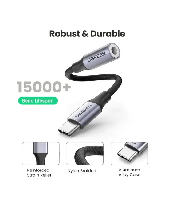 USB-C - 3,5mm audioadapteri