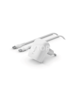 Belkin 20W USB-C Laturi + USB-C – USB-C Kaapeli