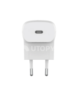 Belkin 20W USB-C Laturi + USB-C – USB-C Kaapeli