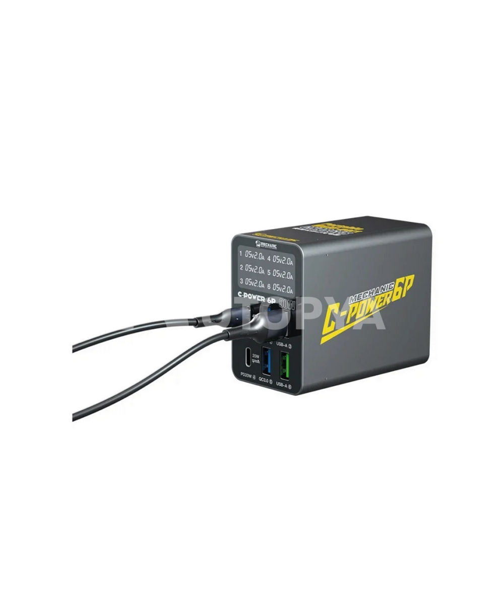 Mechanic C-POWER 6C Moniporttinen Laturi